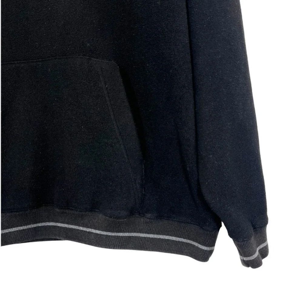 J.Crew Y2K Black Fleece‎ Hoodie Archive Minimal Pullover Men's L Streetwear